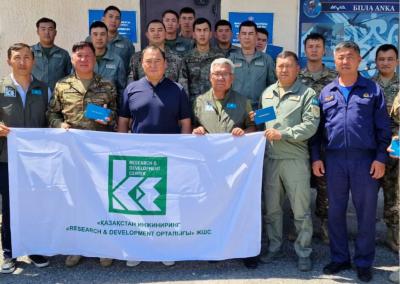 Подготовка новых специалистов: ТОО «R&D центр «Казахстан инжиниринг» провело обучение операторов БПЛА для МО РК